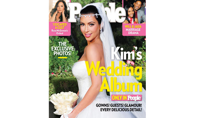 Kim Kardashian Wedding Flowers by Mark's Garden August 25 2011